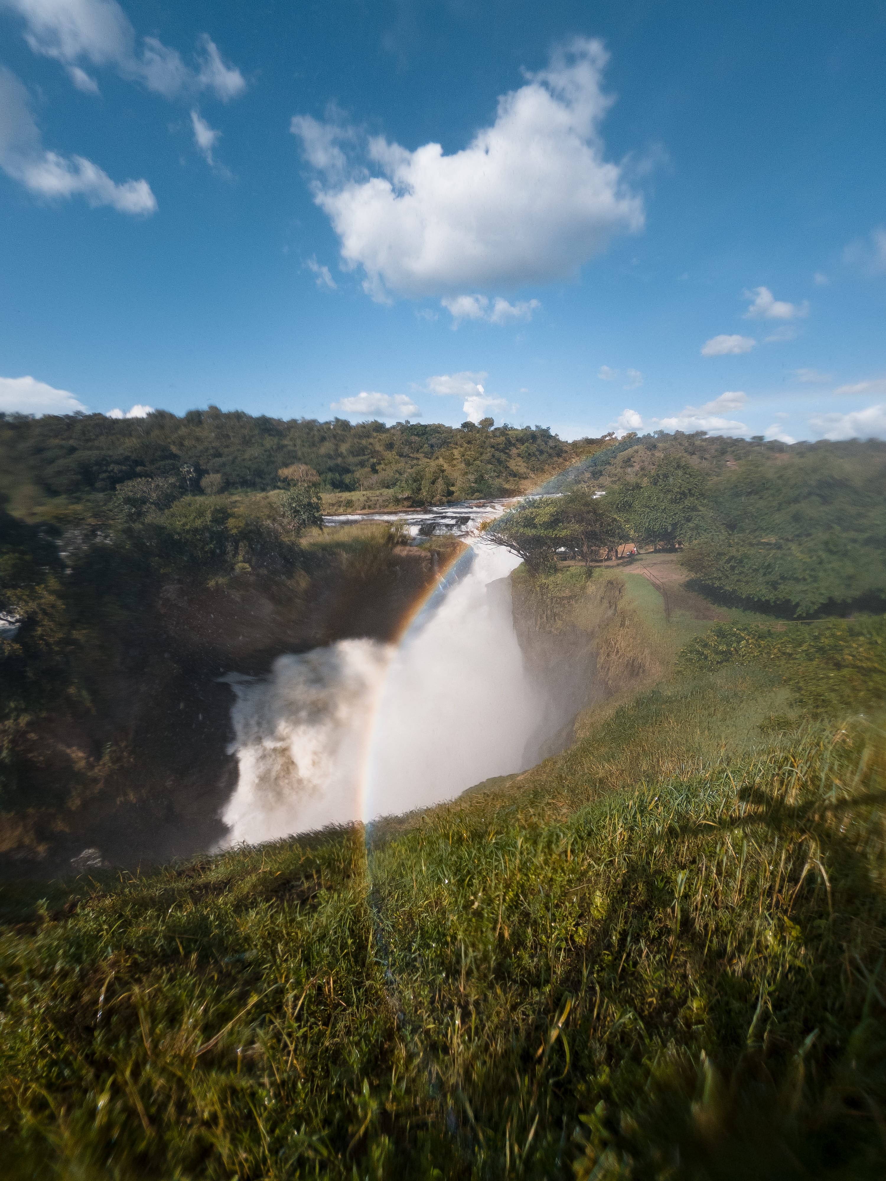 Top view of Murchison Falls